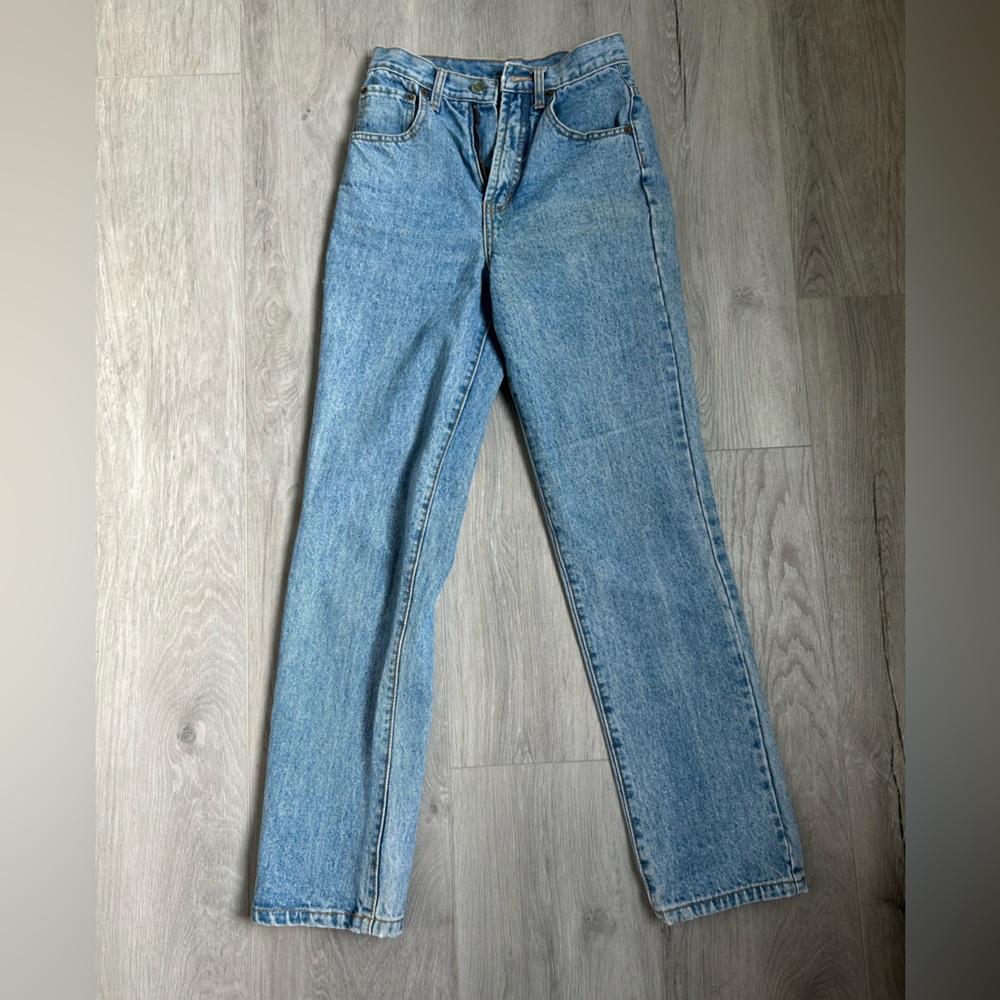 Classic Blue Straight Leg Jeans
